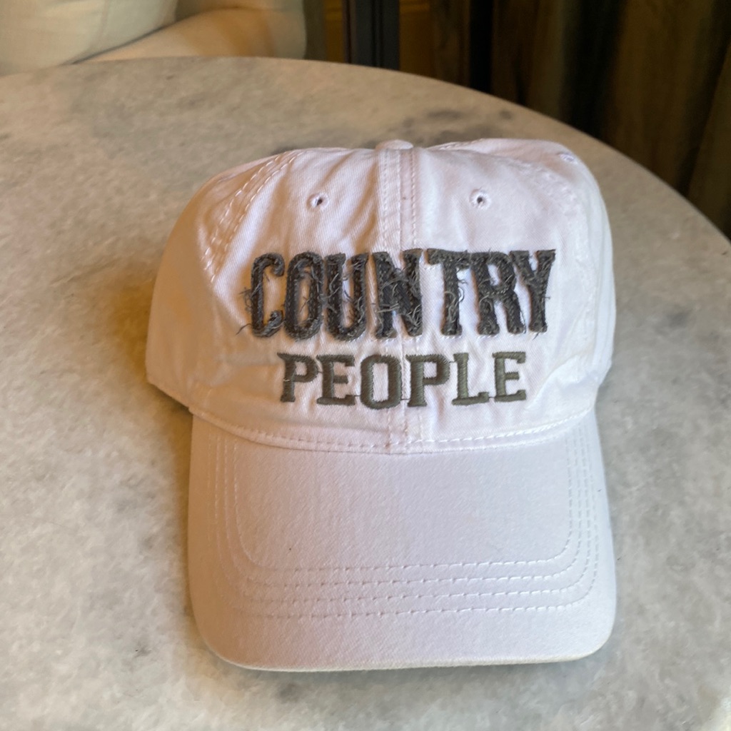 Brand New White Country People Hat